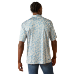 Picture of Ariat 10058846 Charger 2.0 Printed Polo