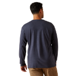 Picture of Ariat 10062755 Rebar Cotton Strong Standard Logo Pocket T-Shirt