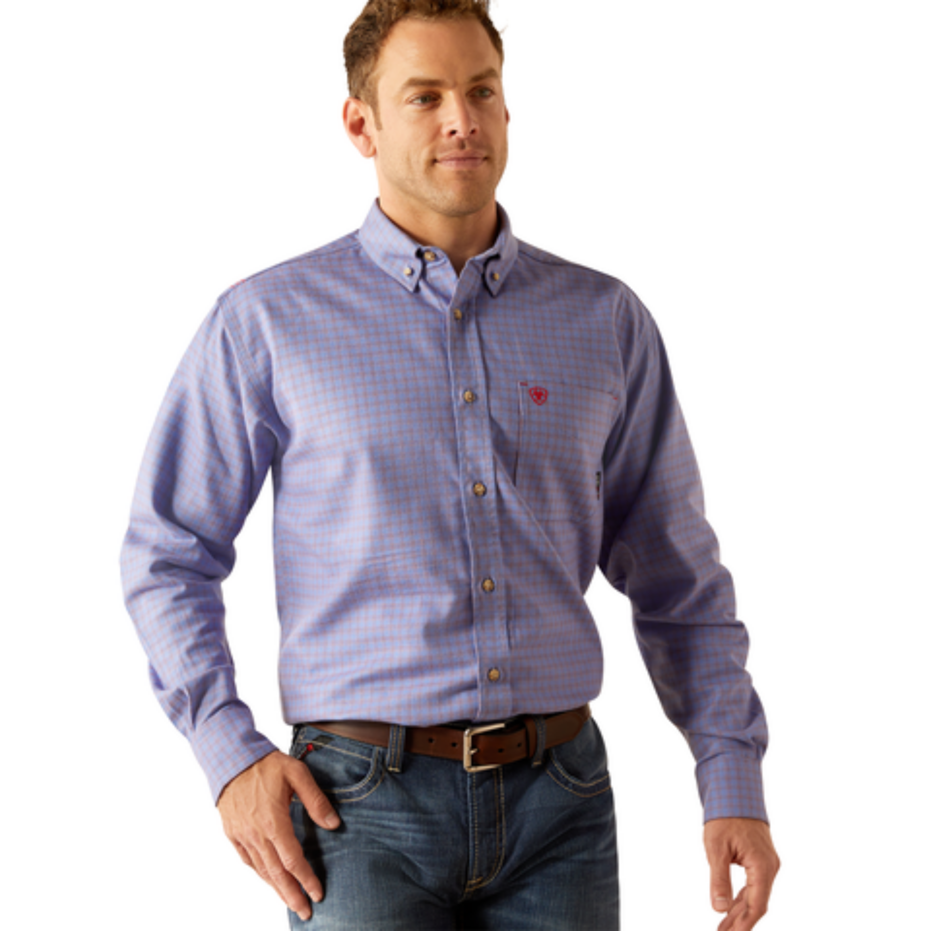 Picture of Ariat 10054462 FR Olvera   Work Shirt