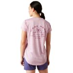 Picture of Ariat 10054427 Rebar Evolution Work Hard V-Neck T-Shirt