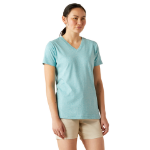 Picture of Ariat 10054437 Rebar Cotton Strong Standard V-Neck T-Shirt