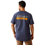 Picture of Ariat 10054506 Rebar Cotton Strong Logo T-Shirt