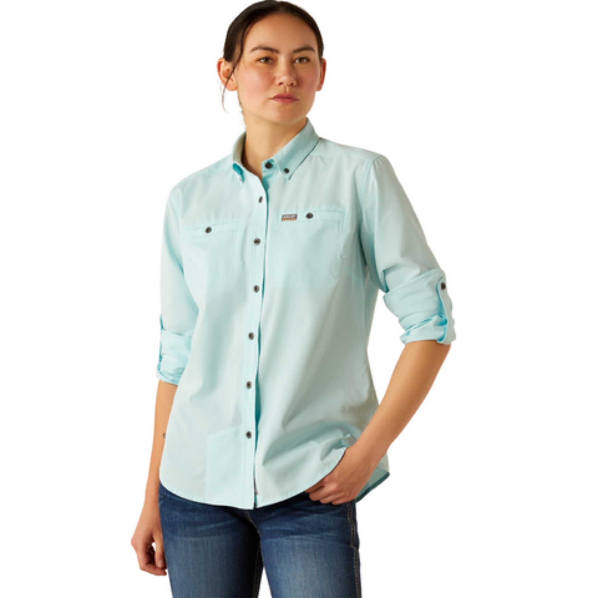 Picture of Ariat 10054860 Rebar Made Tough 360 Airflow DuraStretch Work Shirt