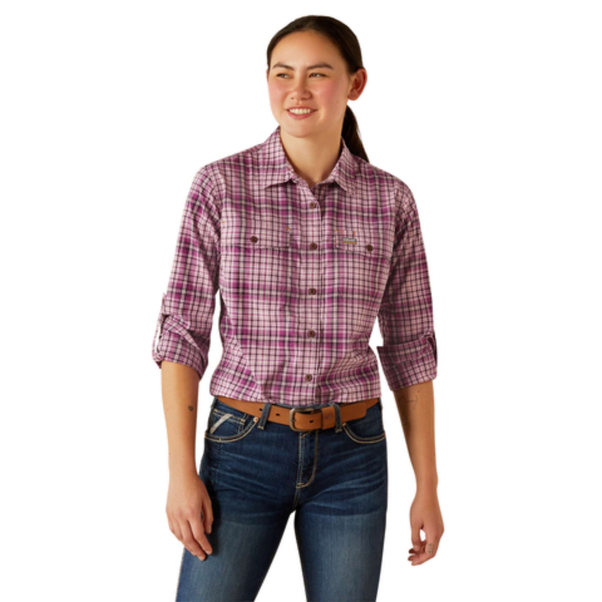 Picture of Ariat 10055077 Rebar Made Tough DuraStretch Work Shirt