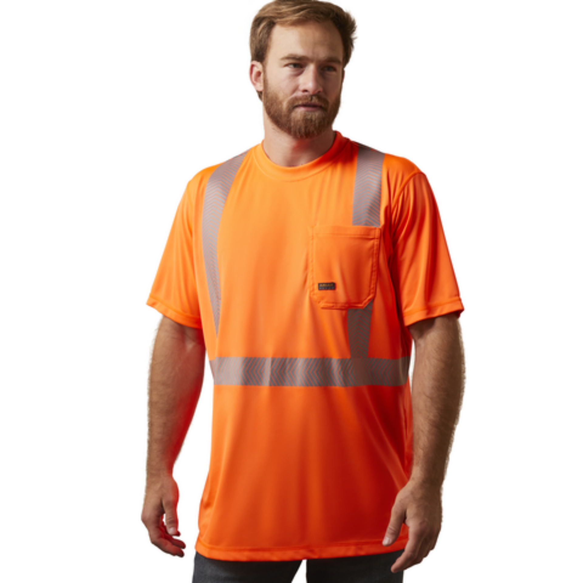 Picture of Ariat 10039195 REBAR HI-VIS ANSI SS T-SHRT