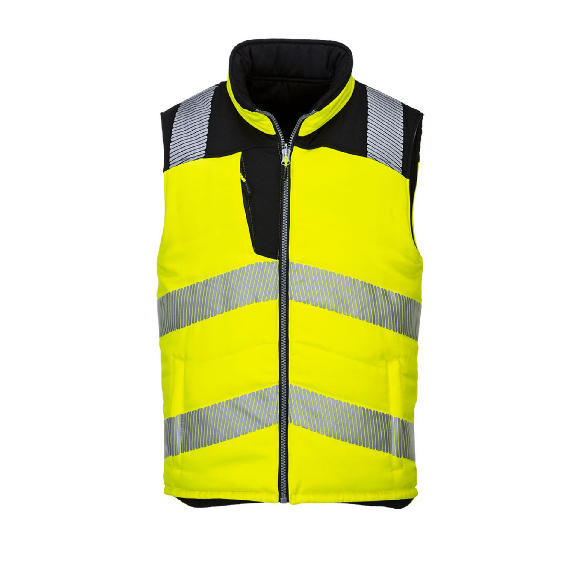 Picture of Portwest PW374 PW3 Hi-Vis Reversible Bodywarmer Vest