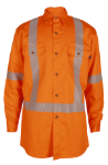 Picture of Forge FR MFRCBST-2 MEN'S FR BUTTON SHIRT WITH TAPING
