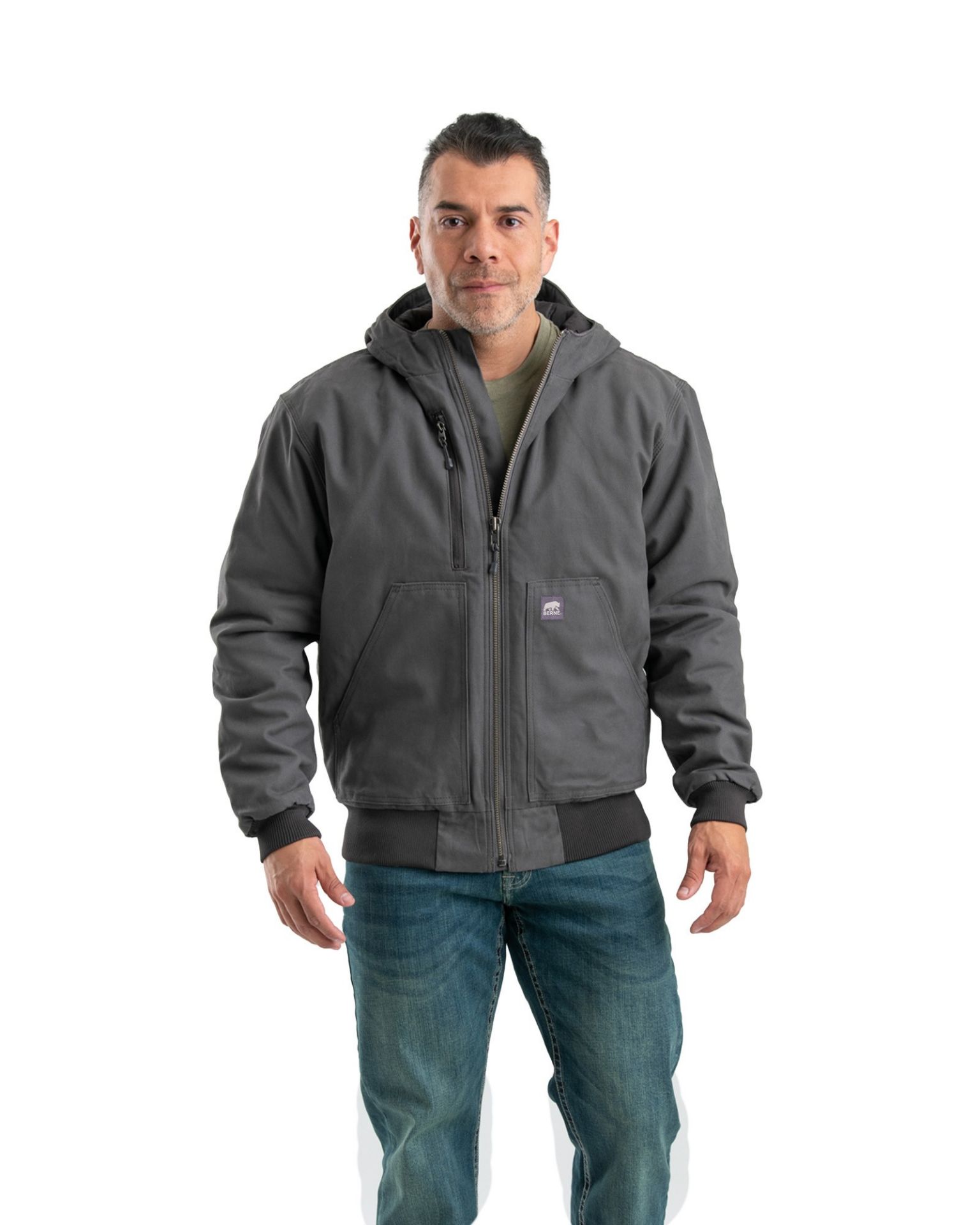 Picture of Berne  HJ61 Highland Duck Hooded Active Work Jacket