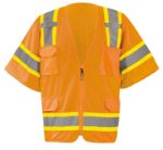 Picture of Occunomix ECO-SIMZ32T MESH TWO-TONE SURVEYOR VEST w/ZIPPER
