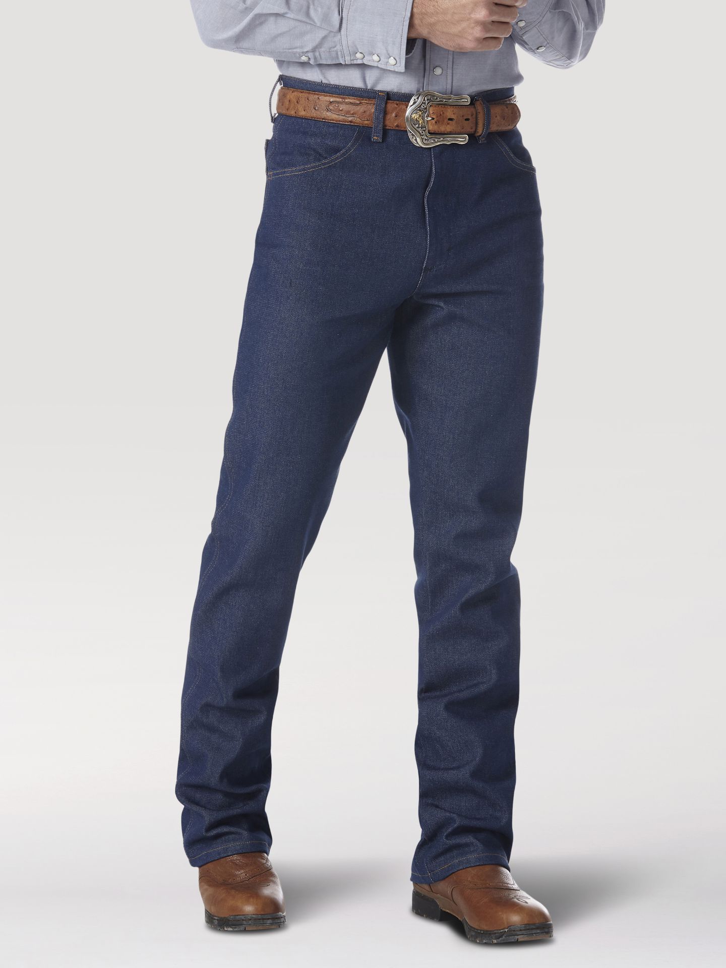 Picture of Wrangler 0945NAV Wrangler® Cowboy Cut® BOOT JEAN RIGID - REGULAR FIT IN NAVY