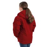 Picture of Berne  BHJ41 Girls' Sherpa-Lined Softstone Duck Hooded Jacket