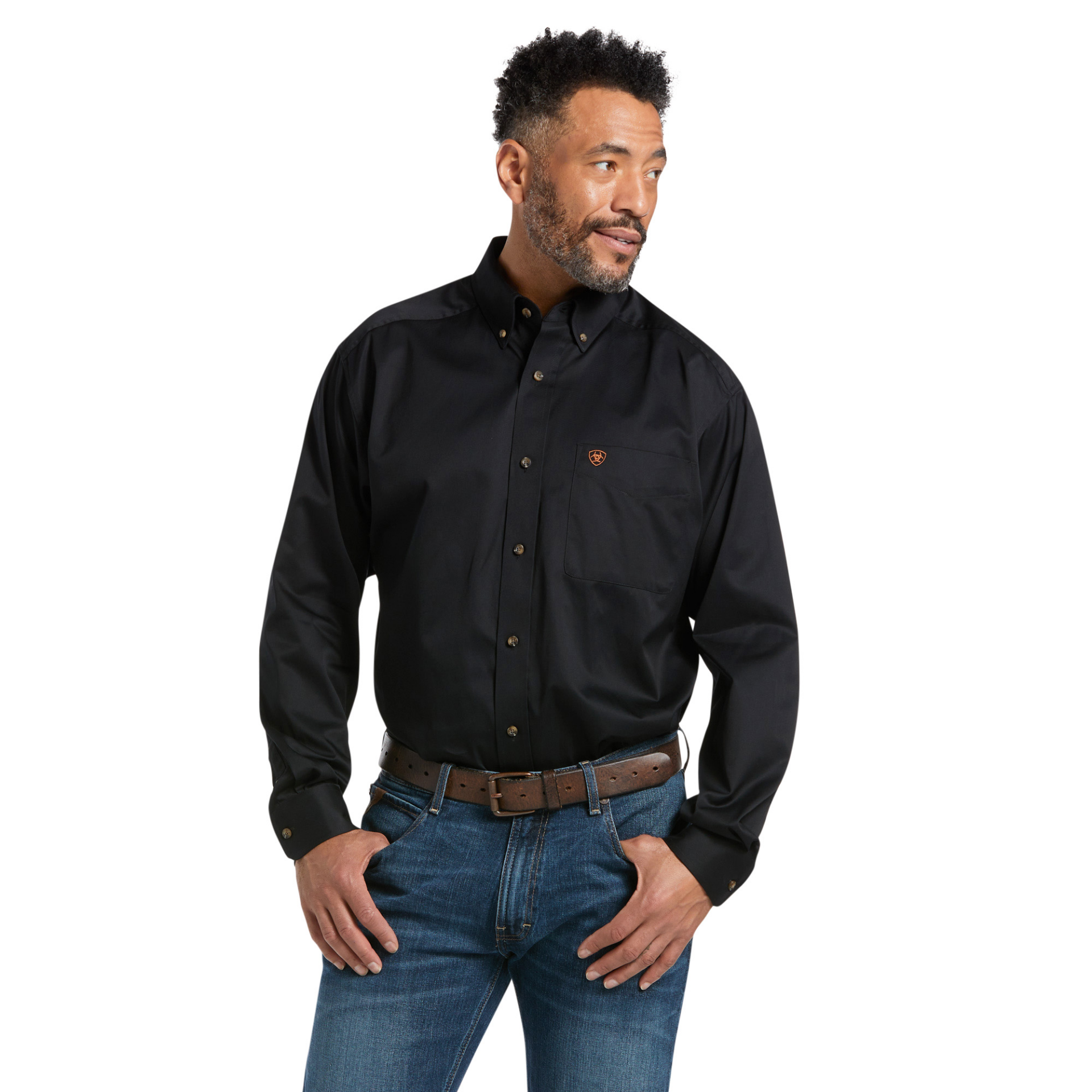 Picture of Ariat 10000502 Solid Twill Classic Fit Shirt