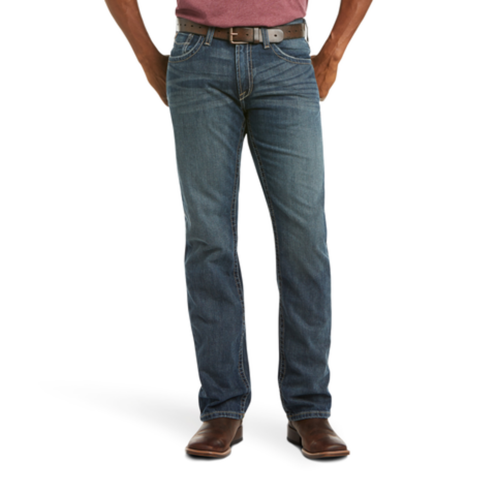 Picture of Ariat 10010842 M5 Slim Deadrun Stackable Straight Leg Jean