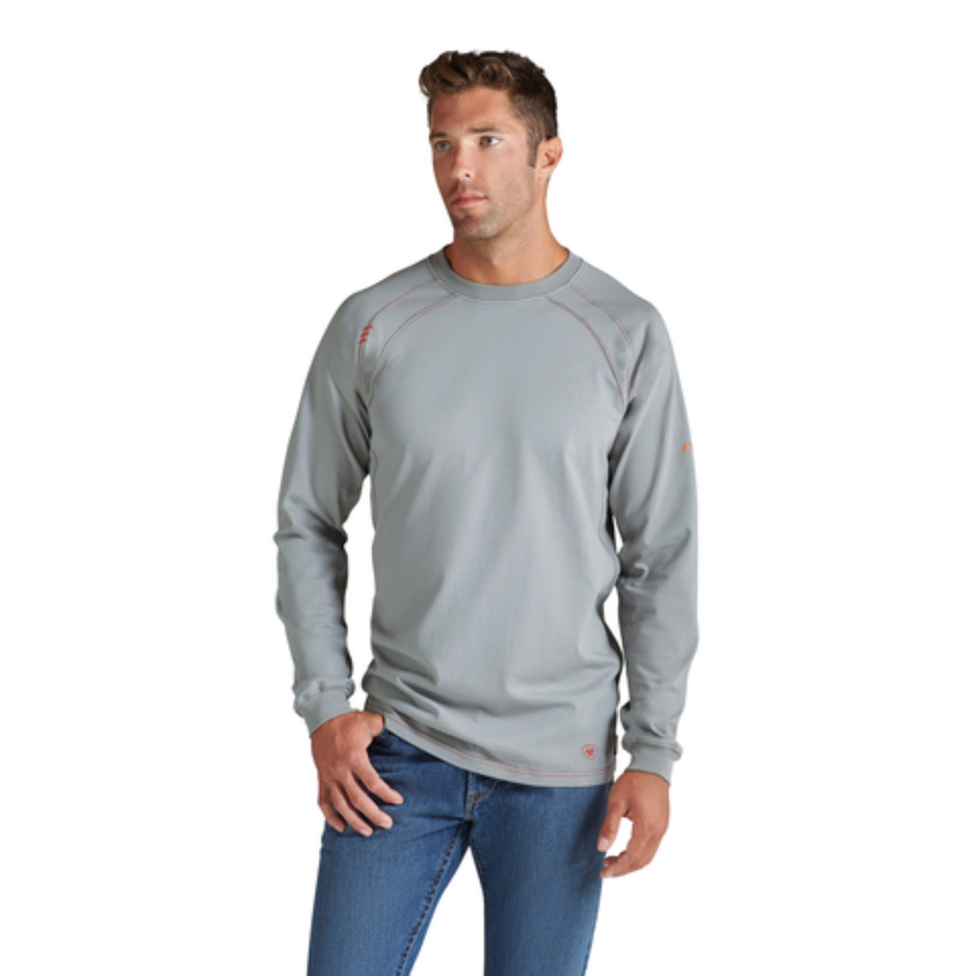 Picture of Ariat 10012258 FR Work Crew T-Shirt