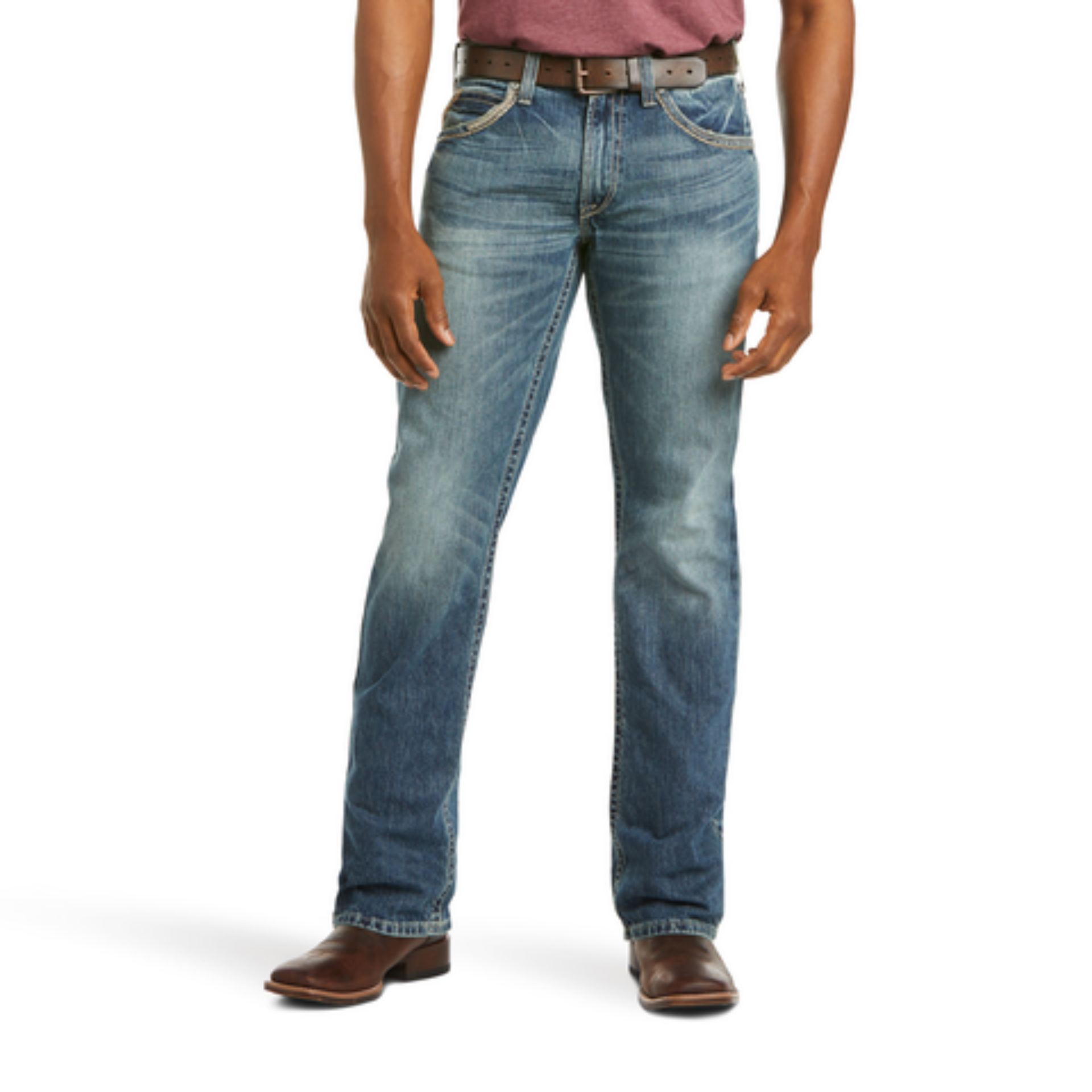 Picture of Ariat 10012703 M5 Slim Gambler Stackable Straight Leg Jean