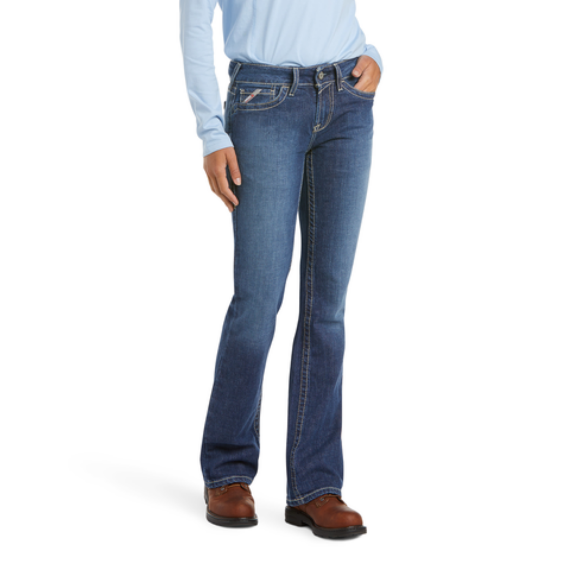 Picture of Ariat 10016176 FR DuraStretch Basic Boot Cut Jean