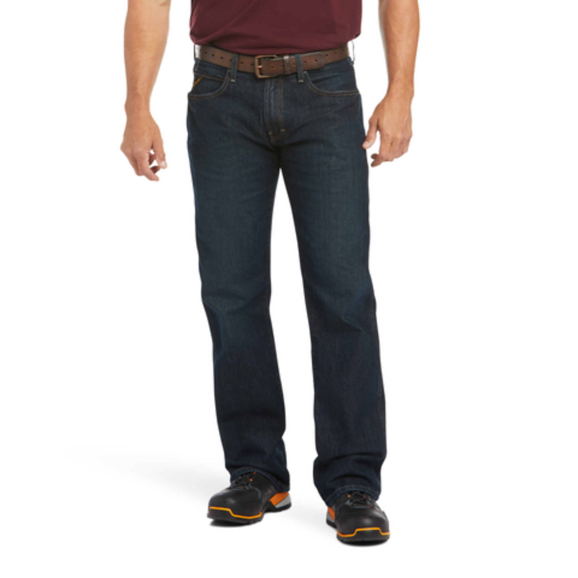 Picture of Ariat 10016223 Rebar M5 Straight DuraStretch Basic Stackable Straight Leg Jean