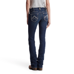 Picture of Ariat 10017216 R.E.A.L. Mid Rise Stretch Icon Stackable Straight Leg Jean