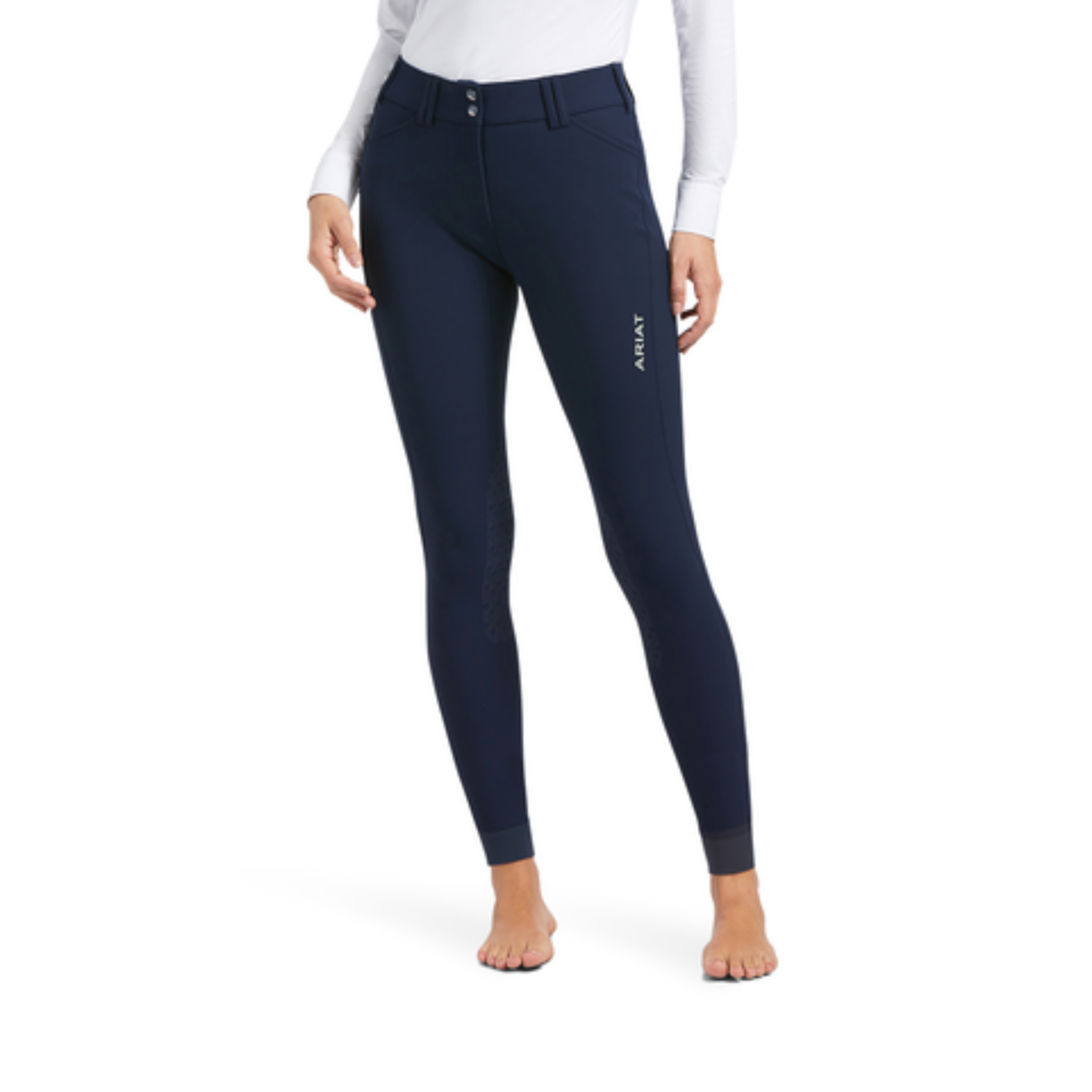 Picture of Ariat 10021779 Tri Factor Grip Knee Patch Breech
