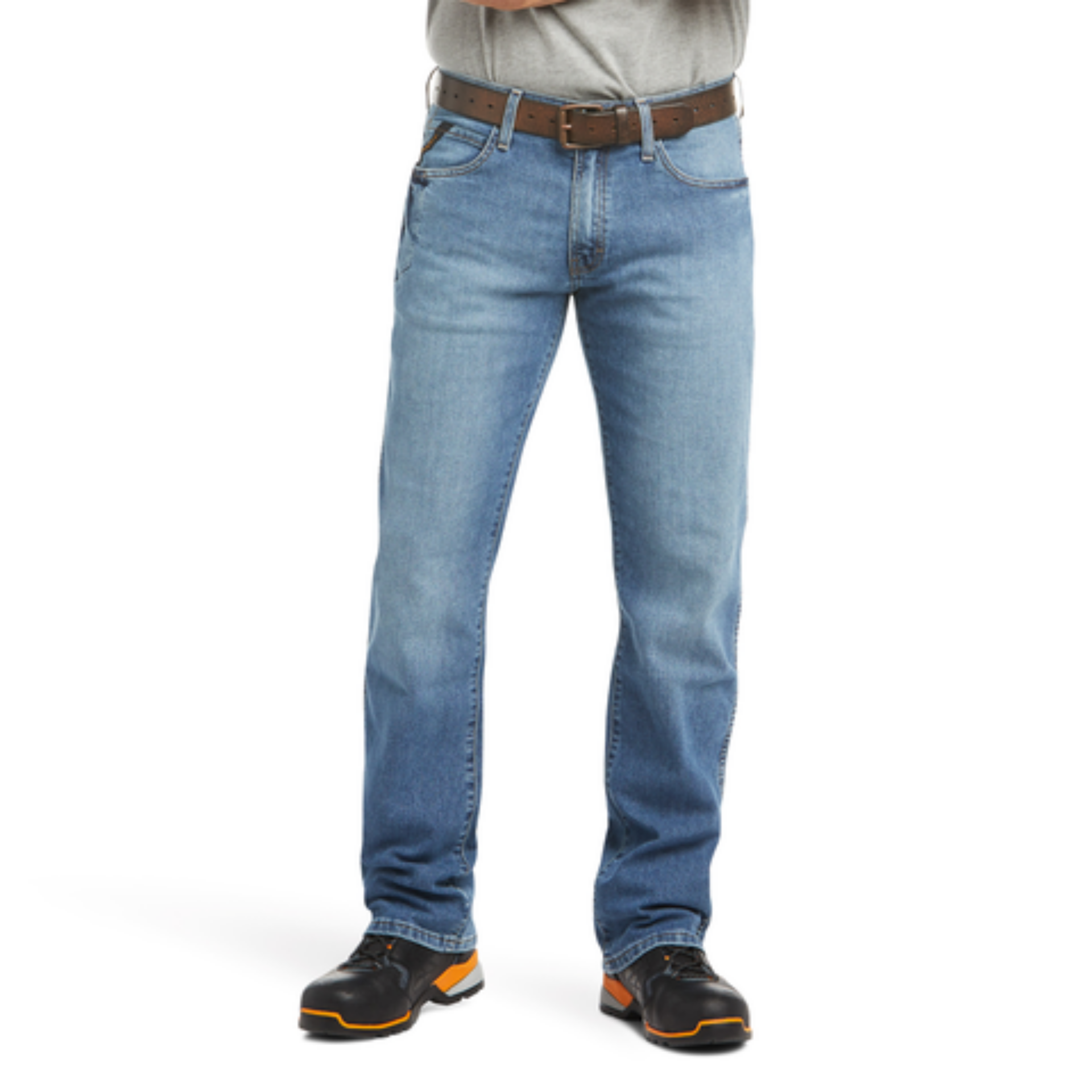 Picture of Ariat 10021854 Rebar M4 Relaxed DuraStretch Basic Boot Cut Jean