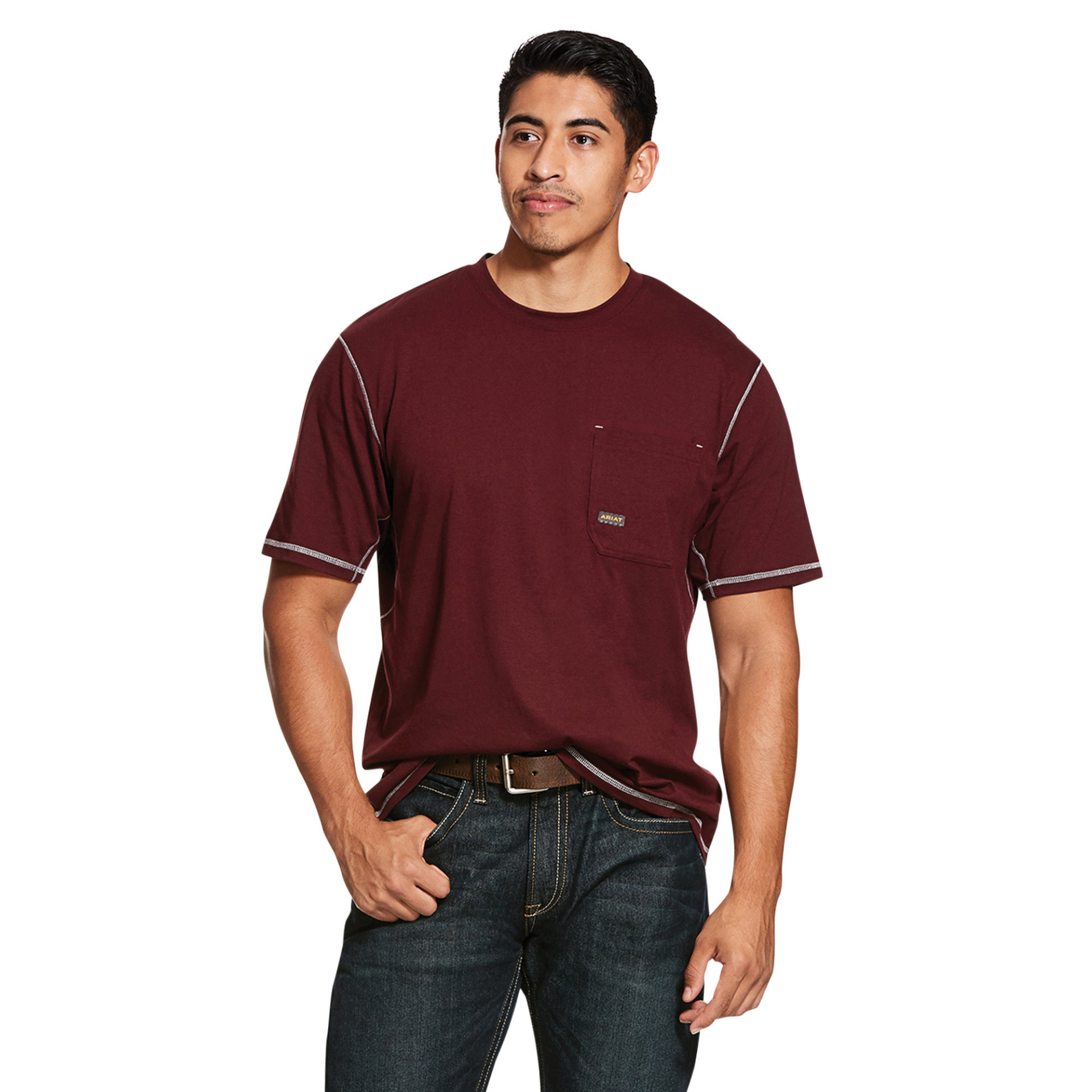 Picture of Ariat 10022426 REBAR WORKMAN SS T-SHRT