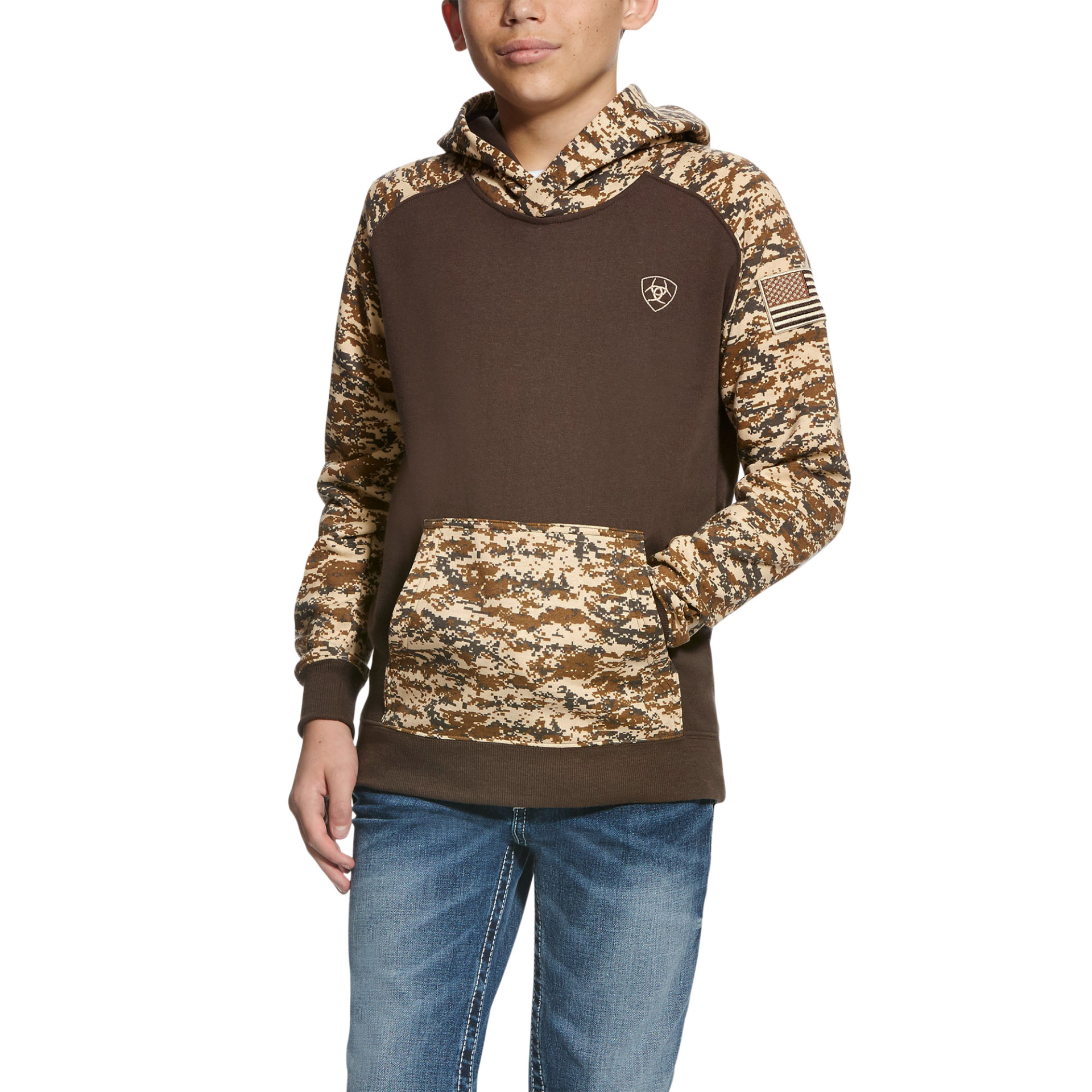 Picture of Ariat 10023117 Patriot Hoodie