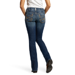 Picture of Ariat 10025286 Mid Rise Entwined Festival Boot Cut Jeans