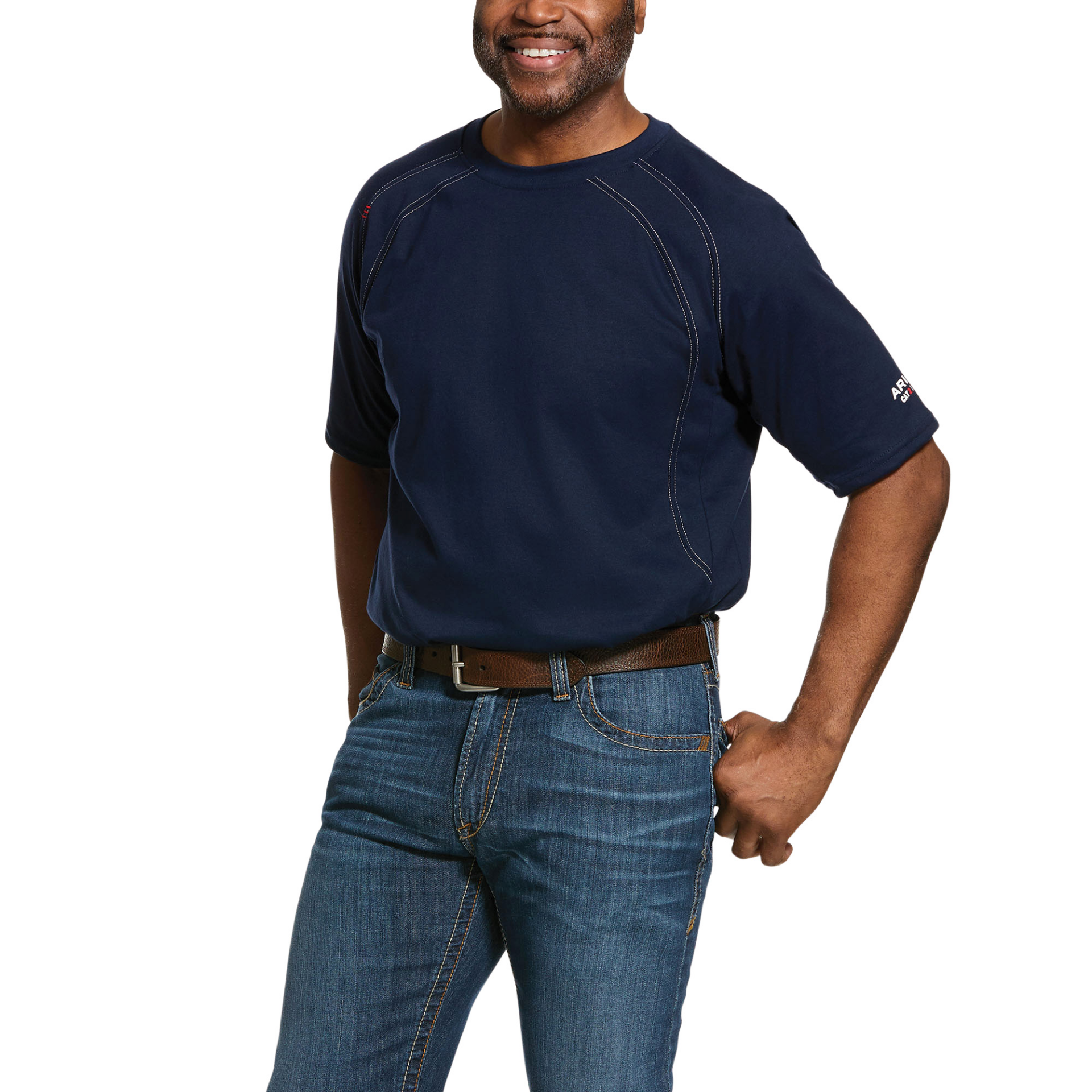 Picture of Ariat 10025370 FR Work Crew T-Shirt