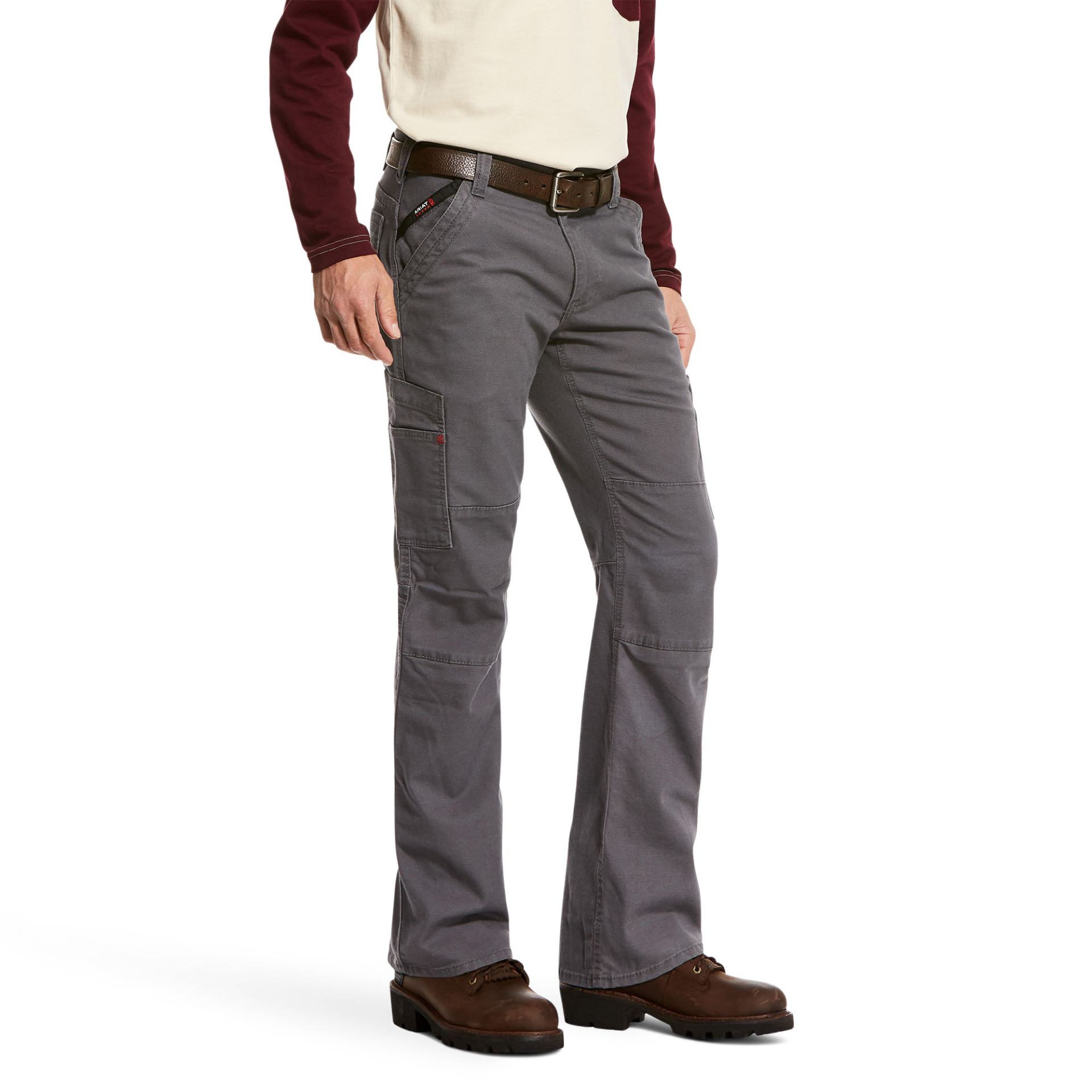 Picture of Ariat 10027709 FR M5 Straight DuraStretch DuraLight Cordura Canvas Straight Pant