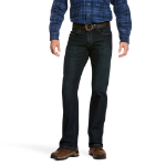 Picture of Ariat 10027734 Rebar M4 Relaxed DuraStretch Basic Stackable Straight Leg Jean
