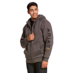 Picture of Ariat 10027800 Rebar All-Weather Full Zip Hoodie