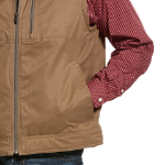 Picture of Ariat 10028416 Grizzly Canvas Insulated Vest