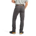 Picture of Ariat 10030234 Rebar M4 Relaxed DuraStretch Made Tough Double Front Stackable Straight Leg Pant