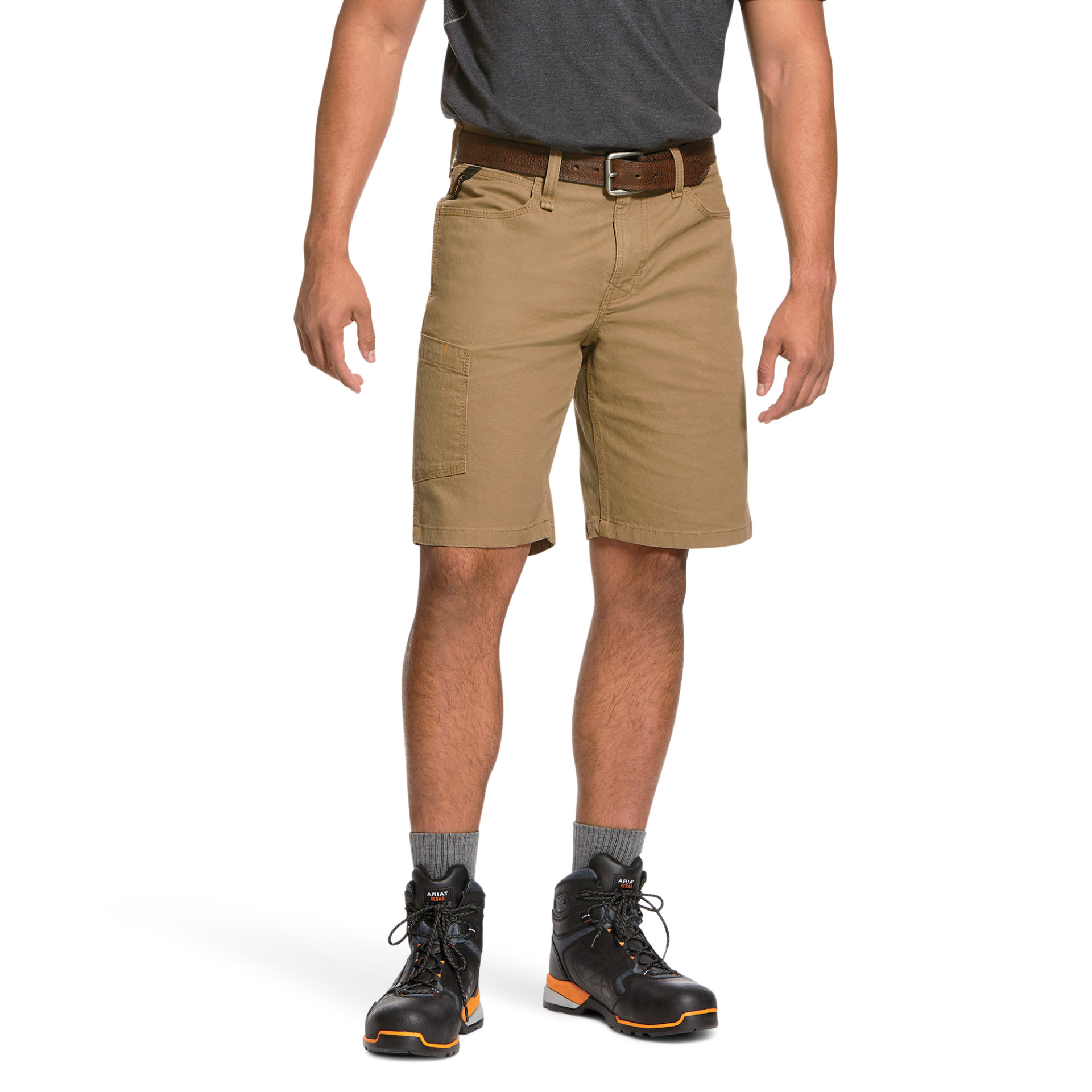 Picture of Ariat 10030265 Rebar DuraStretch Made Tough Short