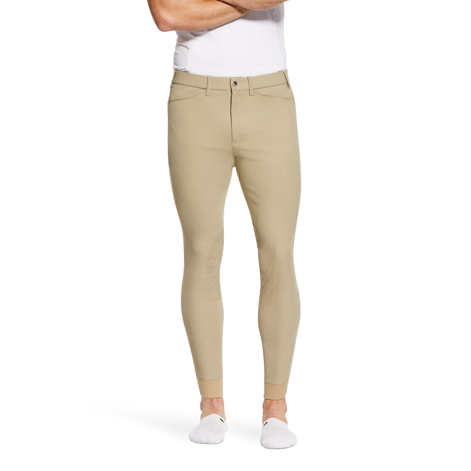 Picture of Ariat 10030543 Tri Factor Grip Knee Patch Breech