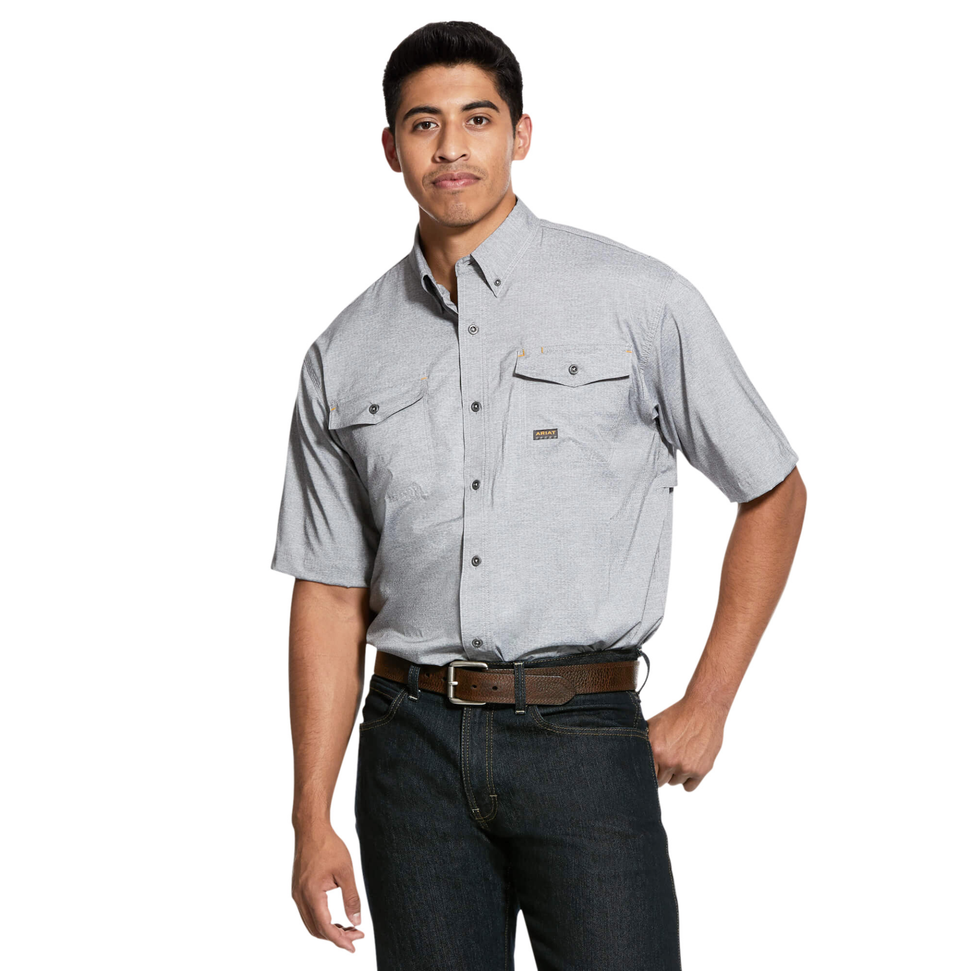 Picture of Ariat 10031024 Rebar Made Tough VentTEK DuraStretch Work Shirt