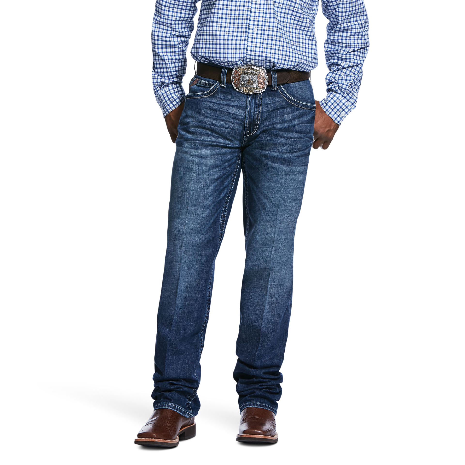 Picture of Ariat 10032060 M2 Relaxed Stretch Adkins Boot Cut Jean