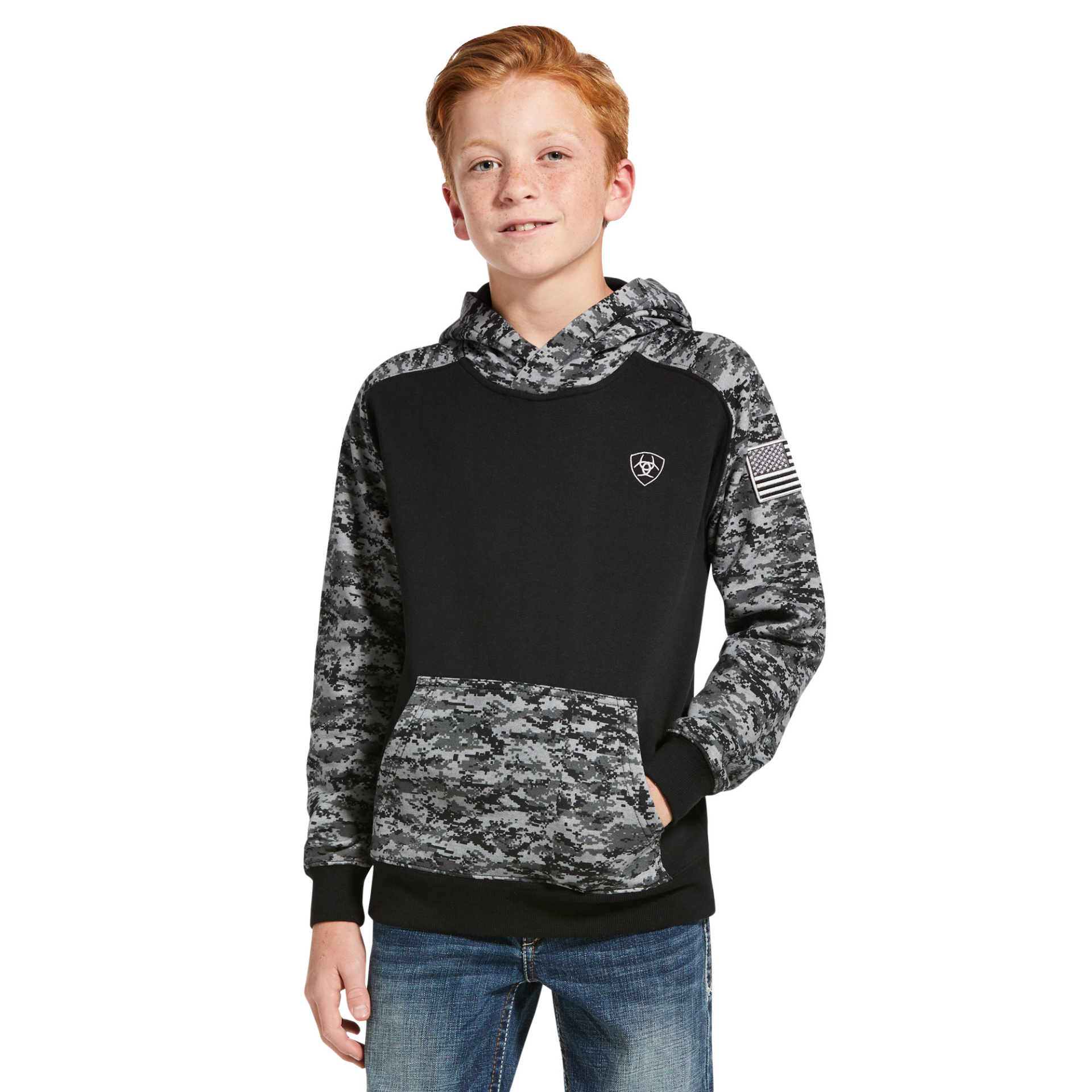Picture of Ariat 10032936 Patriot Hoodie