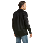 Picture of Ariat 10034231 Team Logo Twill Fitted Shirt