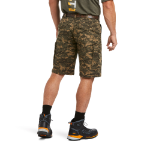 Picture of Ariat 10034723 Rebar DuraStretch Made Tough Cargo Short