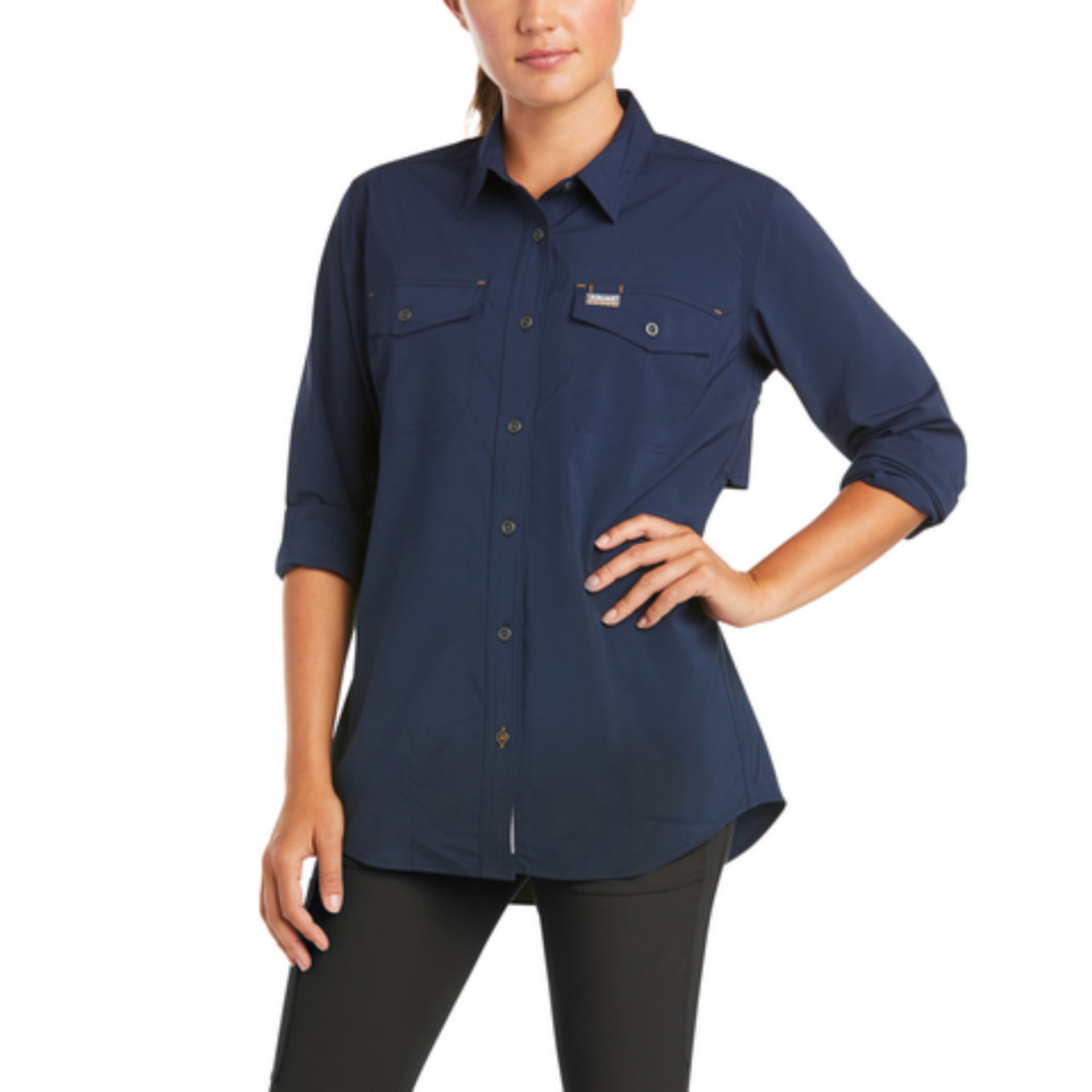Picture of Ariat 10034885 Rebar Made Tough VentTEK DuraStretch Work Shirt