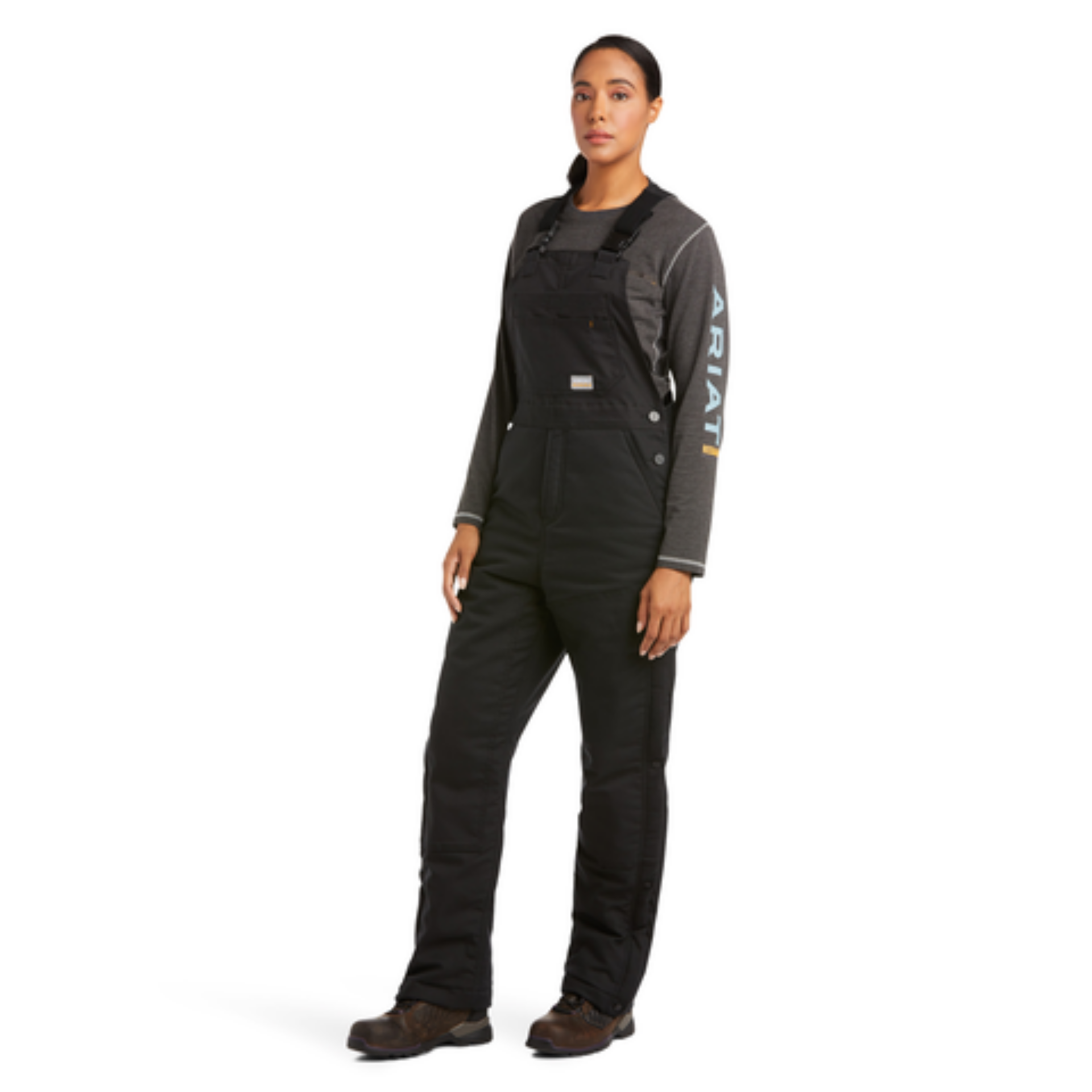 Picture of Ariat 10036669 Rebar DuraCanvas Stretch Insulated Bib