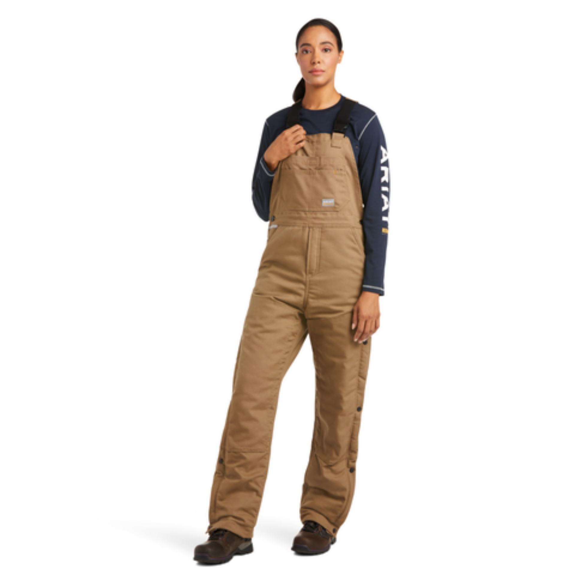 Picture of Ariat 10036685 Rebar DuraCanvas Stretch Insulated Bib