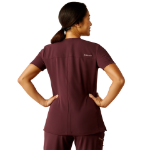 Picture of Ariat 10039713 Clara 6 Pocket Scrub Top