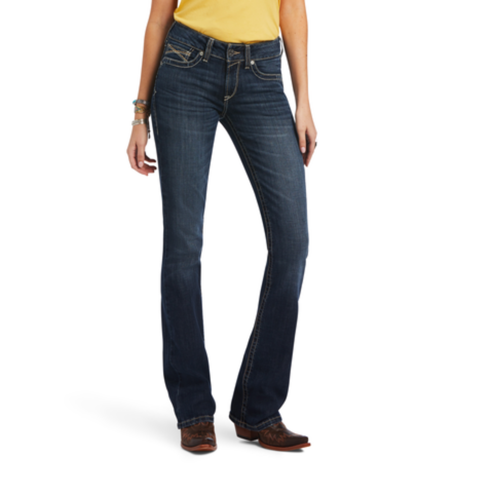 Picture of Ariat 10041059 R.E.A.L. Perfect Rise  Lexie Boot Cut Jean