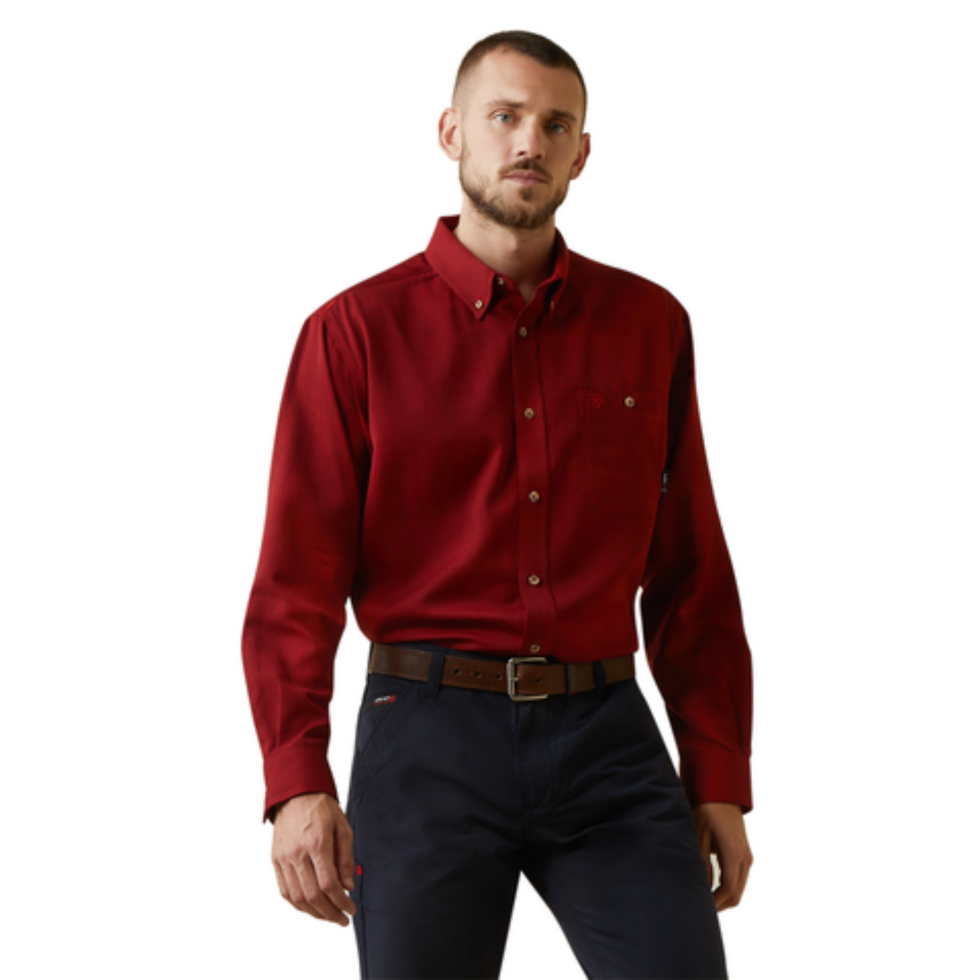 Picture of Ariat 10043084 FR AIR INHERENT LS WRK SHRT