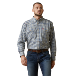 Picture of Ariat 10043545 FR PLAID FEATHERLIGHT LS WRK SHRT