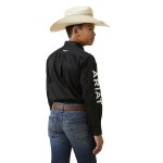 Picture of Ariat 10045426 Team Logo Twill Classic Fit Shirt