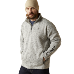 Picture of Ariat 10046490 Caldwell Logo 1/4 Zip Sweater