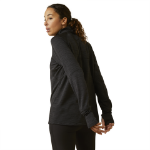 Picture of Ariat 10046518 Rebar Gridwork Baselayer 1/4 Zip Watch Window T-Shirt